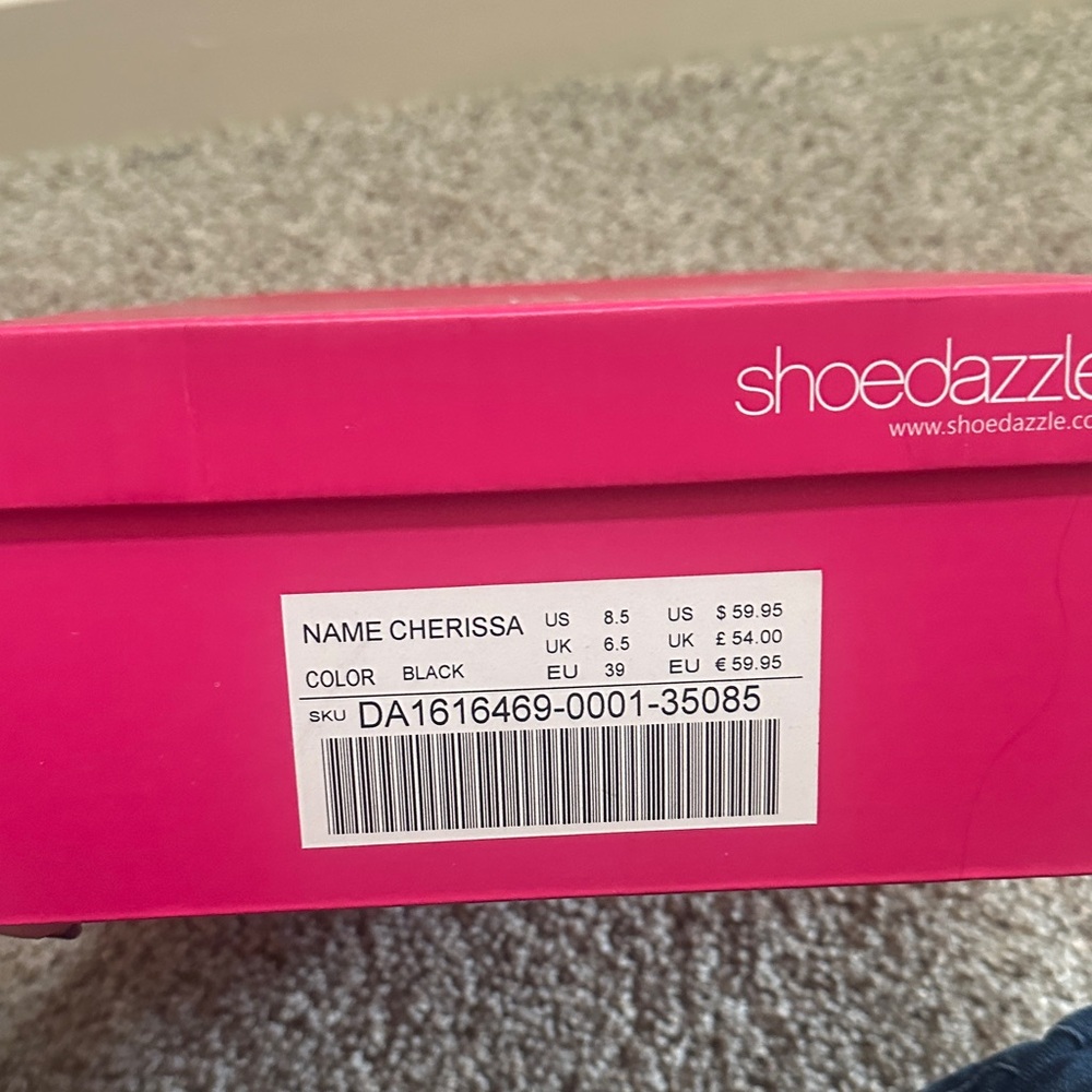 ShoeDazzle open toe heels - Picture 7 of 7